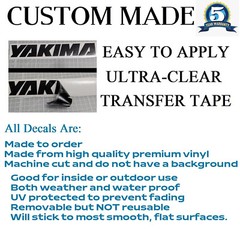 Text Decal Vinyl Lettering Personalized Sticker Business Sign Name CUSTOM MADE(2