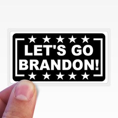 «LETS GO BRANDON» Stickers IMPEACH Prsident Anti Joe Sucks Prank Gag 25+ Bulk