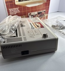 Vintage New Open Box GE Spacemaker AM FM Clock Radio Under Cabinet Light 7-4230