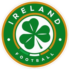 Ireland National Soccer Team Vinyl Decal Sticker Car Truck Bumper Laptop Mug