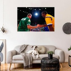 525306 MAGIC JOHNSON LARRY BIRD NBA BASKETBALL 36×24 WALL PRINT POSTER