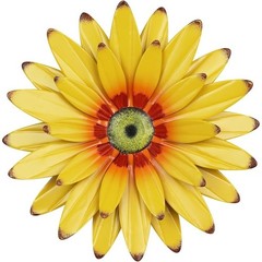 Metal Sunflower Wall Art Hand-Painted Decor Ready to Hang Indoor Outdoor Use