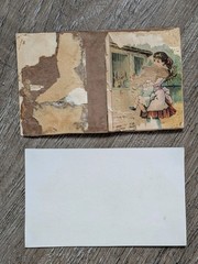 2- Advertising Halladay Windmills Wind Engines Pump Trade Card Batavia Illinois