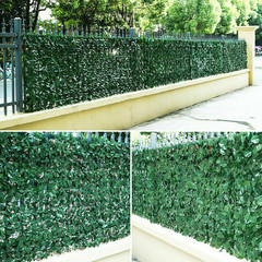 3x1M Artificial Ivy Leaf Faux Plants Hedge Privacy Fence Screen Wall Cover Decor