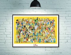 List of all the characters of The Simpsons poster, Room Decoration Home