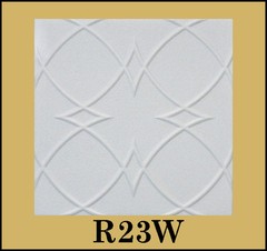 Beautiful Texture Ceiling Tiles EASY Installation Just GLUE UP R23W SATURN 20×20