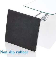 Table Standing Rectangular Vanity Makeup Mirror with 3X Magnification, Made of