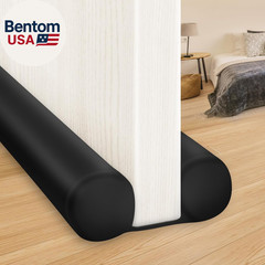 Large Door Draft Stopper 30 Inch for Small Size Bedroom Door, Fits 0.5 to 1.7″ G