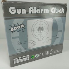 Gun Target Alarm Clock Camouflage BF1821 Shooting Game For Parts Read Below