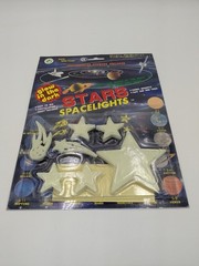 Stars Spacelights Glow In The Dark set! «Star Glow Night Sky», 1994 Vintage NIP!