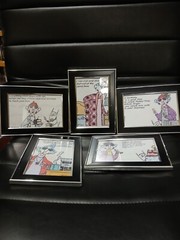 Set Of 5 Maude Sarcastic & Funny Sayings In 7.5″×5.5″ Picture Frames