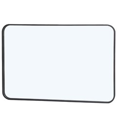 2PCS 24″ x 36″ Rectangular Wall Mounted Mirror Metal Frame Makeup Mirror