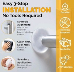 Ducki Door Stop Wall Protector 4 Pack Size Original