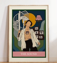 The 1975 Matty Healy The Sound Tarot Card Canvas Music Poster Wall Art Print
