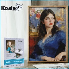 Lot Koala Inkjet Canvas Paper 100% Cotton, Matte, Printable Fabric Photo Paper