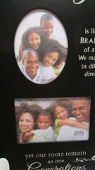 NEW 12”x24” Puzzle Piece Picture Photo Frame 4″x6″ fits 2 photos P GRAHAM DUNN