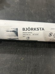 New IKEA BJORKSTA M. Selmin Black & White Pine Trees Print on Canva 78 3/4 X 55″