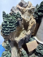 🌊 Vintage Lighthouse Tabletop Water Fountain Lighted Resin Decor 11”