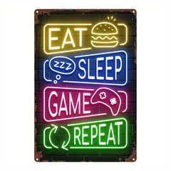 Metal Sign 8X12 Inches Rustic Iron Wall Art