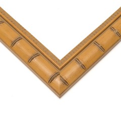 24×18 Light Brown Bamboo Real Wood Picture Frame Width 1.5 inches | Interior Fra
