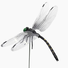 2026 New Dragon Fly Clips for Bugs Repellent,3D Clip, Dragonfly Garden Decor USA