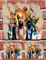 MONTY PYTHON – 7″ and 3″ DECAL STICKERS for HOME, SCHOOL, AUTO, LAPTOP, SKATE