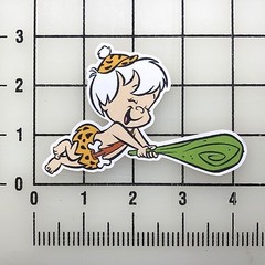Flinstones Bam Bam 4″ Wide Vinyl Decal Sticker BOGO