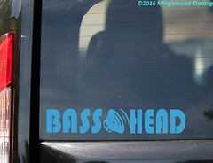 BASS HEAD -V2- Vinyl Decal Sticker – EDM Music Speaker Basshead Headbange