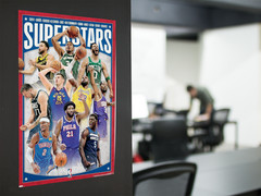 SUPERSTARS NBA Basketball Wall Vinyl Decal Poster Print Removable Adhesive