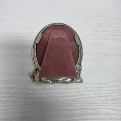 Seagull Pewter Cat Photo Frame Canada 1992 BOXED Oval 3×4″