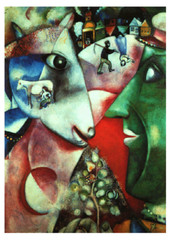 MARC CHAGAL – I AND THE VILLAGE 5″X7″ PHOTOGRAPH