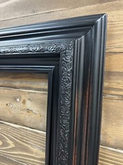 16 X 20 In Stock – Ready to Ship, Vintage black picture frame, distressed black