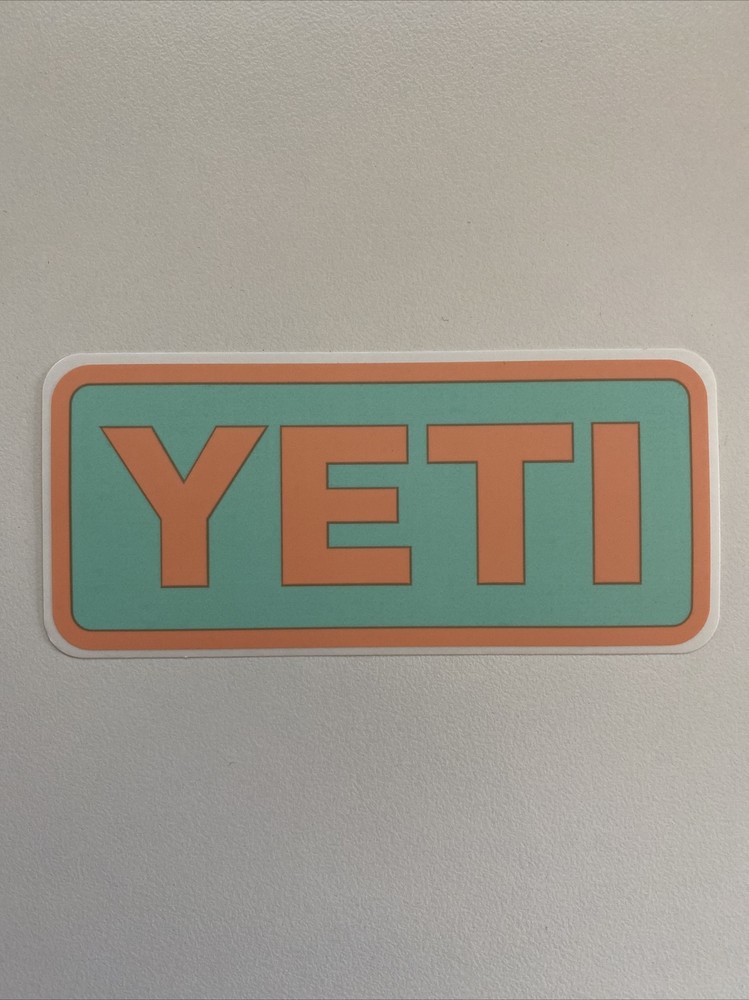 Authentic YETI Logo Sticker