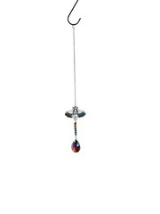 NEW sun catcher crystals rainbow colors hangs 13-15 inches MOTH