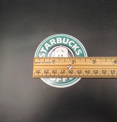 RARE Snoopy Starbucks Coffee Vinyl Decal Sticker Peanuts Series SHIPS FREE