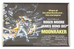 Moonraker FRIDGE MAGNET movie poster «style B» james bond