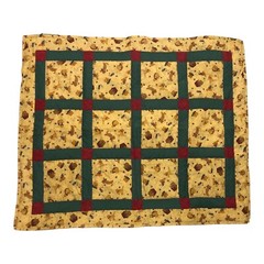 Patchwork Quilt 40″ X 33″ Lap Blanket Cats Hang On Wall Anywhere Throw Handmade