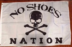 Defect Read Desc No Shoes Nation Pirate Flag Banner 3 X5ft Country Gift Chesney