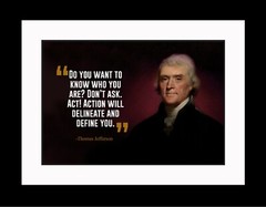 Thomas Jefferson Do You Want Poster Print Picture or Framed Wall Art