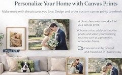 Custom Canvas Printing HD Print Photo Picture on Canvas Art Framed-Made in USA