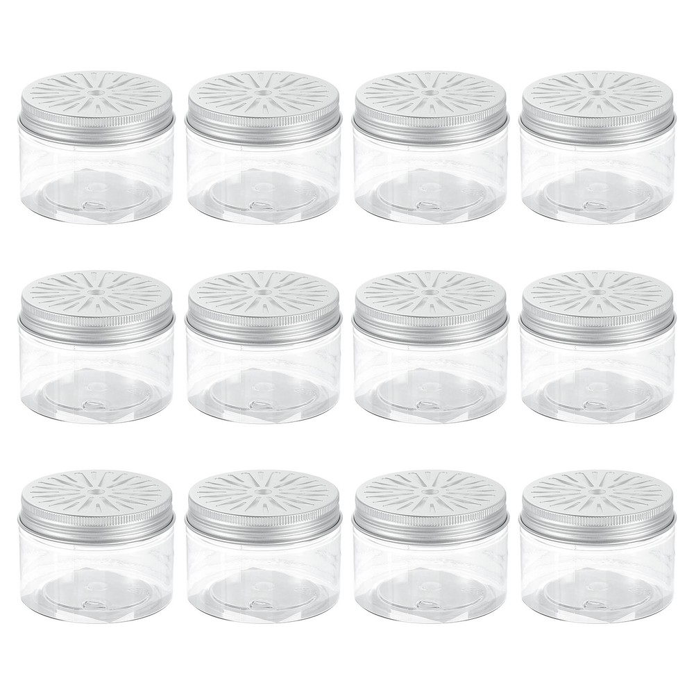12 Pcs Empty Scent Beads Storage Container 4oz/120ml Air Freshener Tin