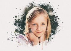 Personalised watercolour portrait | Portrait painting | Wall art | Wall Decor