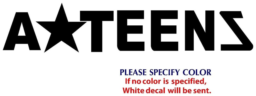 A Teens Metal Music Vinyl Decal Sticker Car Truck Window Bumper Various sizes