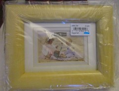 RARE WOODS Picture Frame ~ Eggshell ~ 3.5 x 5