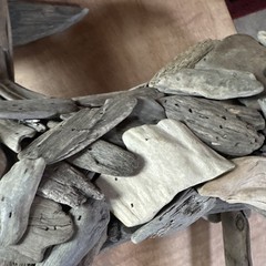 Handmade Driftwood Deer Figurine / Sculpture, Rustic Wood Decor, Free Standing