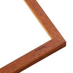 5×6 In Honey Brown Real Wood Picture Frame Width 0.75 inches | Interior Frame De