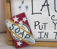 Laundry Room Sign» LAUNDRY, Put Your Duds In The Suds» Clothespin Wood 12′ X 5