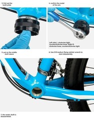 5 in 1 Bottom Bracket Tool BSA30 BB386 DUB BB52 BB93 Install Remover
