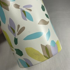 Starbucks Cold Cup Spring 2023 Steel White Floral Tumbler 24 oz Snowdrop