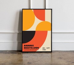 Bauhaus 1923 Exhibition Poster Print, Abstract Line Art Wall Decor